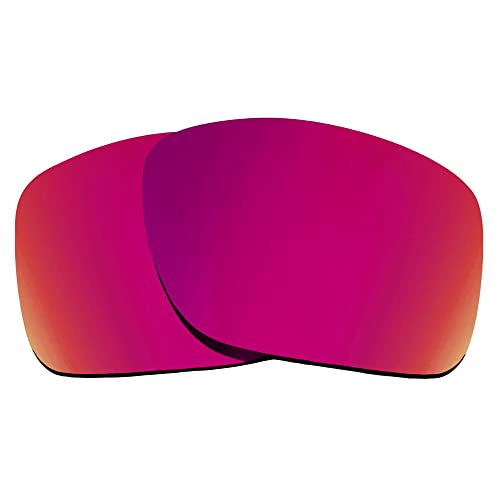 Seek Optics Replacement Lenses for Ray-Ban RB 3407 Outdoorsman II 55mm Sunglasses - Shatterproof Technology to Replace a Scratched or Broken Lens in Existing Frames Deep Red Mirror Premium Polarized