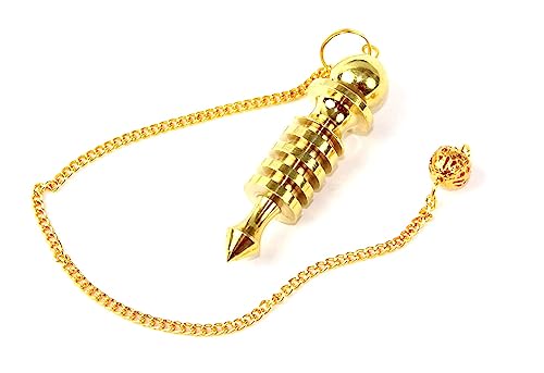 Jet Isis 4 Plate Ring Brass Metal Isis Pendulum Healing Dowsing Reiki Chakra Balancing