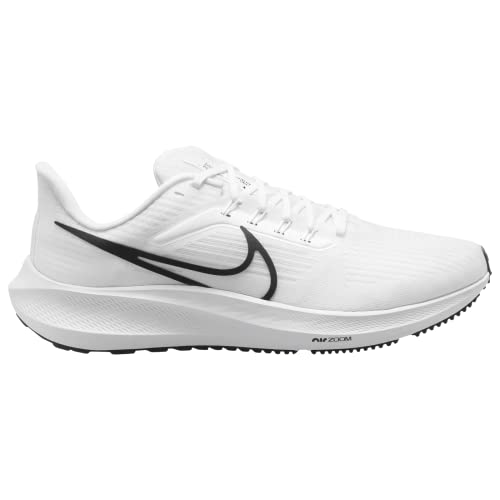 Nike Women's Air Zoom Pegasus 39, White/Black-White, 9.5