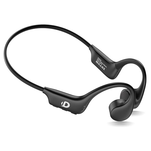 DEMICEA Open Ear Sport Headphones, Wireless Bone Conduction Earphones, Built-in 32GB MP3,with Mic, IP68, Sweat & Water Resistant, Up to 8 Hours Battery, Bluetooth 5.3,for Running,Workouts