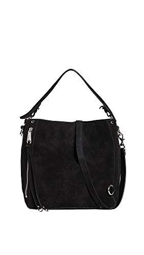 Rebecca Minkoff womens Mab Hobo shoulder, Black, One size US