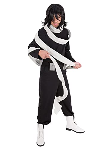 miccostumes Men's Anime Hero Cosplay Costume with Scarf Belt (M)