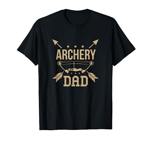 Archery Dad Bow Arrow Hunting Gift Shooting Race T-Shirt
