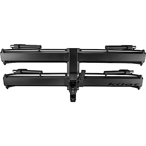 Kuat Piston Pro - Dual Ratchet Platform Rack - 2 Bike - Sandy Black (2 in.)