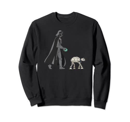 Star Wars Darth Vader the Dog Walker Meme Sweatshirt