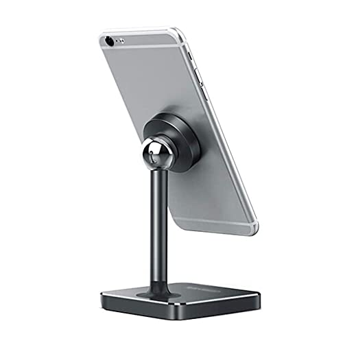 DINGZZ Cell Phone Stand, Angle Adjustable Phone Stand,Desktop Sturdy Metal Phone Holder,Compatible with Mobile Phone Tablet
