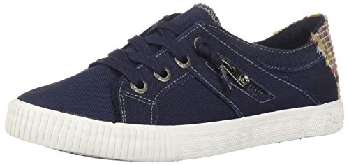 Blowfish Malibu Women's Fruit Sneaker, Pure Navy Smoke, 9 Medium US