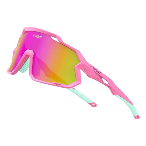 X-TIGER Kids Sunglasses Polarized Youth Baseball Sunglasses for 8-14 boys girls UV400 Sports Softball Cycling Glasses