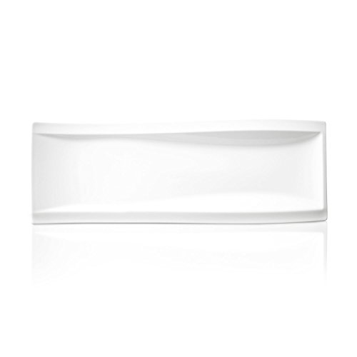 Villeroy & Boch New Wave Antipasti Plate, 16.5 x 6 in, White