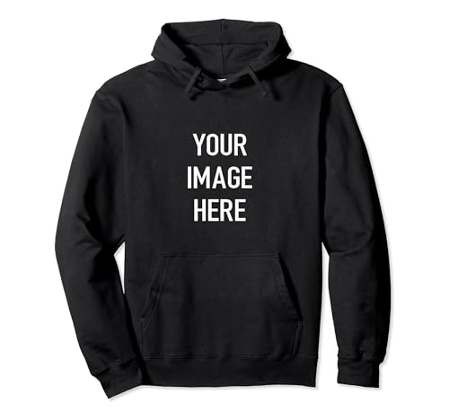 Custom Hoodie with Your Image for Men and Women by Modify by Amazon Merch on Demand