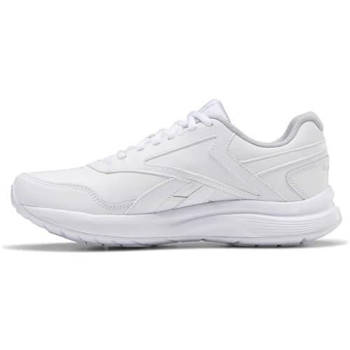 Reebok Women's Walk Ultra 7 DMX Max Shoe, White/Cold Grey/Collegiate Royal, 8.5