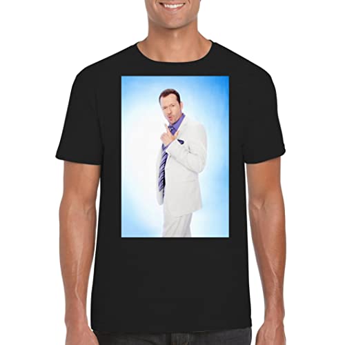 FC Carino Donnie Wahlberg - Men's Crewneck T-Shirt PDI #PIDP282425, Black, X-Large