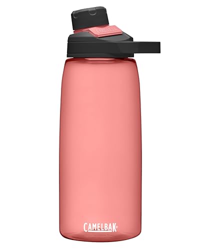 CamelBak Chute Mag BPA Free Water Bottle with Tritan Renew - Magnetic Cap Stows While Drinking, 32oz, Rose