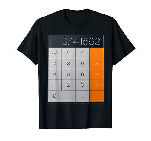 Calculator Halloween Costume Shirt Math Geek Funny Cool T-Shirt