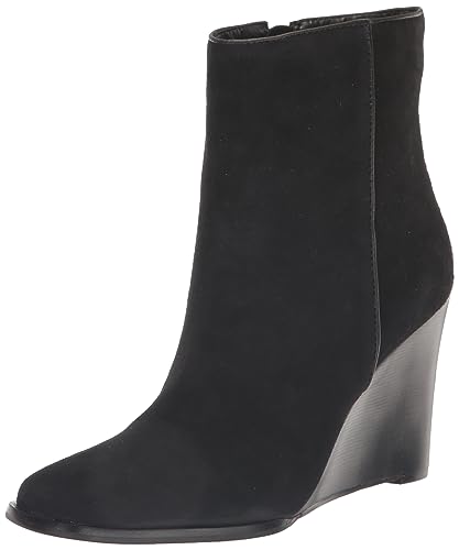 Dolce Vita Women's Susann Fashion Boot, Onyx Suede, 8
