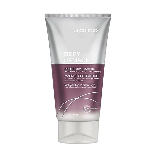 Joico Defy Damage Protective Masque | For Color-Treated Hair | Strengthen Bonds & Preserve Hair Color | With Moringa Seed Oil & Arginine | 5.1 Fl Oz