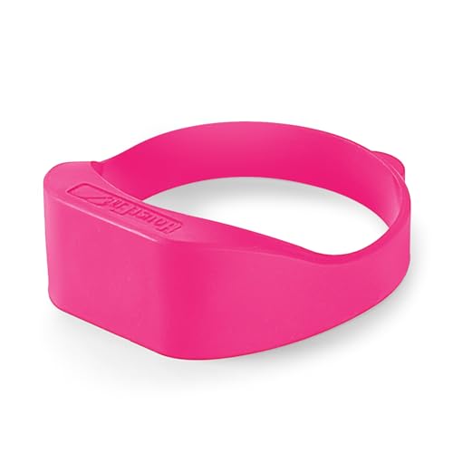 HouseFit Silicone Magnetic Water Bottle Holder - Securely Attaches to Iron and Steel Surfaces - Versatile Sports Bottle Ring with Carabiner for Gym, Fitness, Stroller, Car Seat, and Outdoor Adventures