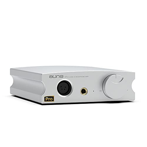 aune X7s Pro Class-A Headphone Amplifier with Balanced XLR Out 6.35mm Headphone Out/RCA Preamp Out Line Out/RCA Line in, 3 Gain Levels, for Headphones/Earphones/IEMs/Active Speakers/Power Amps