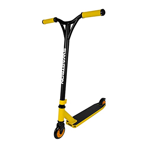 Swagtron ST045 Classic Stunt Scooter for Kids — Freestyle Trick Scooter for Beginners & Learners| ABEC-7 Bearings, Ultra-Stable NAGA Dual Clamp — Ages: 8+, Max. Weight: 225 LB.