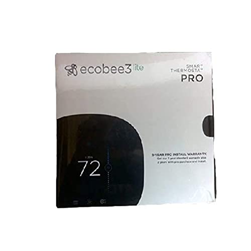 ecobee EB-STATE3LTP-02 Thermostat, Black