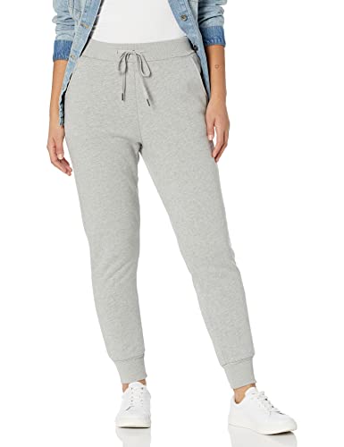 Yeokou Womens Sherpa Lined Sweatpants Winter Athletic Jogger Fleece Pants(Lightgrey-M)