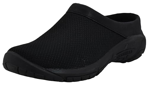 Merrell Womens Clog Encore Breeze 4, Black, 10 Wide