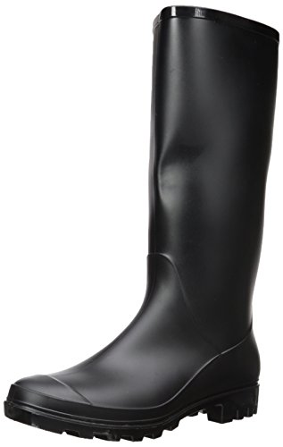 dav Women's Lug Matte Boot, Black, 37 M EU/7 M US