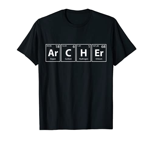 Archer (Ar-C-H-Er) Periodic Table Elements Shirt