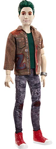 Mattel Disney’s Zombies 2, Zed Necrodopolis Zombie Doll (~12-inch) wearing Zombie Grunge Outfit and Accessories, 11 Bendable “Joints,” Great Toy for Ages 5+