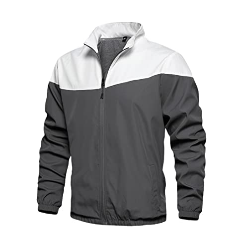 Mens Casual Streetwear Bomber Jacket Autumn Army Cargo Outdoors Coats Windbreaker