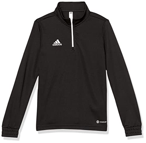 adidas Kids' Entrada 22 Training Top, Black, Large