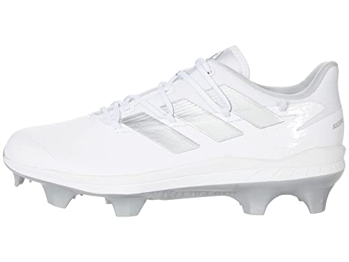 adidas Adizero Afterburner 8 Pro TPU Cleats Men's, White, Size 9