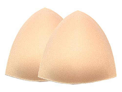 Braza Swim Shapers - Triangle Enhancement Pads, Beige, Size C/D
