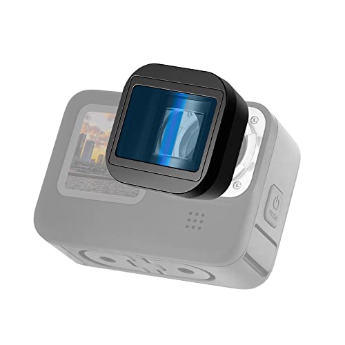 NEEWER Upgraded Version 1.33x Anamorphic Lens Compatible with GoPro Hero 12 11 10 9 Black, 2.40:1 Widescreen Cinematic Flare Effect, HD Double Side Anti Reflection Multi Coated Action Camera Lens