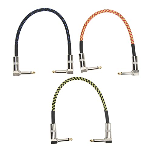 Guitar Patch Patch Cables guitarCables Nylon Metal Braided Low Noise Cable for Guitar Effects Pedal boardInstrument Effects