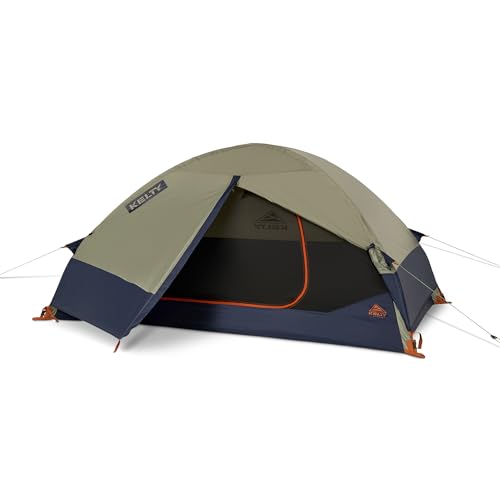 Kelty Late Start 2P Backpacking Tent – Lightweight Two Man Camping Tent Shelter with Quickcorners, Aluminum Poles, Waterproof Poly Fly, Updated for 2024 (2 Person)