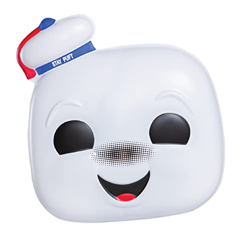 Disguise Stay Puft Marshmallow Man Pop! Mask, Funko Stay Puft Ghostbusters Mask Costume Accessory and Wall Art