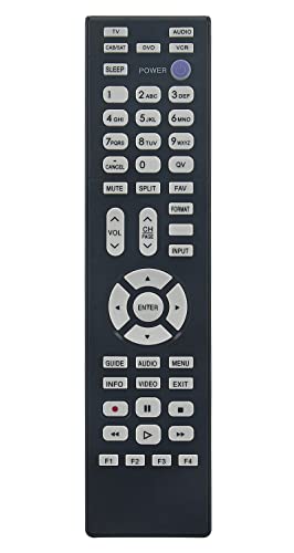 290P187A20 Replace Remote Control fit for Mitsubishi 3D DPL Home Cinema TV WD-82838 WD-73838 WD-65838 WD-73738 WD-65738 WD-82738 LT55265 LT46265 LT55164 LT46164 LT40164 LT55154 290P175010 290P175A10