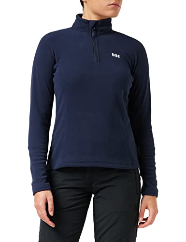 Helly-Hansen 50845 Women's Daybreaker 1/2 Zip Fleece Pullover Jacket, Navy - Small