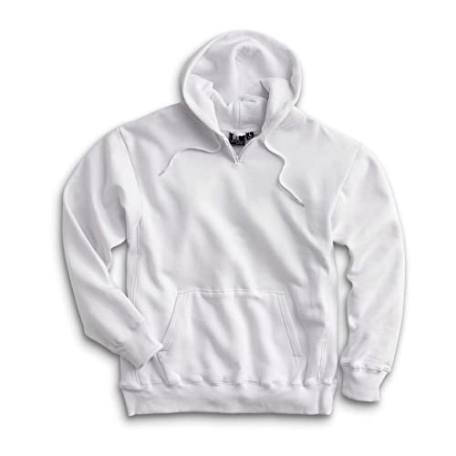 White Bear Clothing Co. Heavyweight Hoody Style 1000, White 6XL