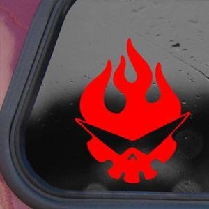 Sunset Graphics & Decals Tengen Toppa Gurren Lagann Red Decal Sticker Die-cut Red Decal Sticker | 4.5' Wide