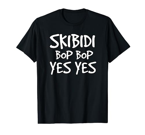 bop bop yes yes Camera man, Speaker man, Skibidi Toilet T-Shirt