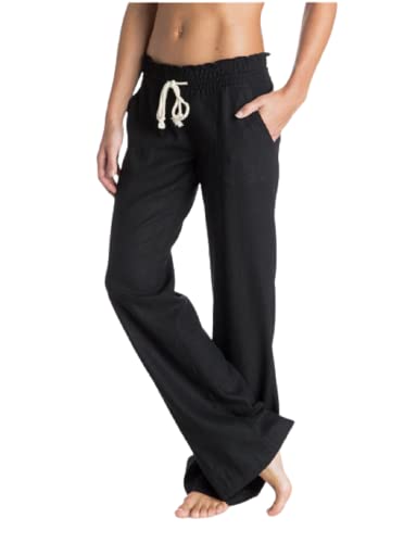 Roxy Women's Oceanside Pant, True Black X-Large