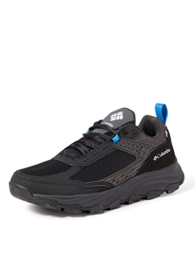 Columbia Men's Hatana Max Outdry Hiking Shoe, Black/White, 10