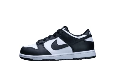 Nike Boy's Dunk Low (Big Kid) White/Black/White 7 Big Kid M