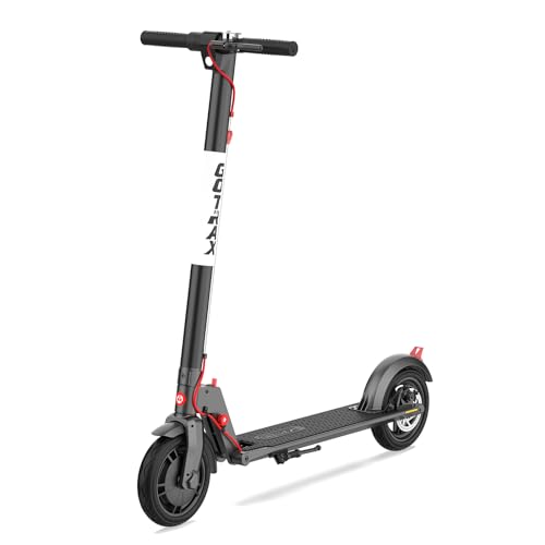 Gotrax XR Ultra Electric Scooter, 8.5' Solid Tire, Max 16 Mile and 15.5 Mph 300W Motor, LG Battery and Foldable Commuting Escooter for Adult Black