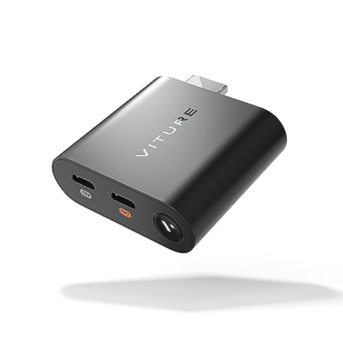 VITURE HDMI XR Adapter for iPhone, 2.8 Hours Battery Life, Play and Charge at The Same Time, Stream on Consoles
