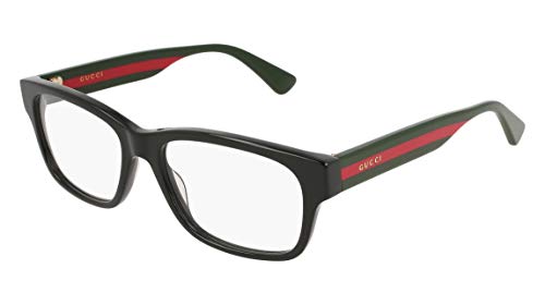 Gucci GG0343O Designer Fashion Eyeglasses Stylish Rectangular Frame Eyewear with Luxury eSHADES Kit - Embrace Sophistication and Elegance