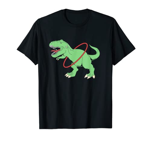 Trex Dinosaur Hula Hooper Hula Hoop T-Shirt