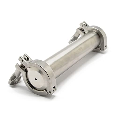 QiiMii Stainless Steel 304 Vacuum Chamber Tube, Open Blast Extractor, 45 Gram (Tube Length 6')